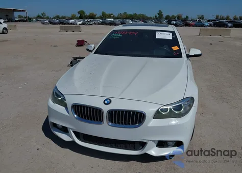 2016 BMW 535I из США, поврежденный, VIN WBA5B1C53GG134223